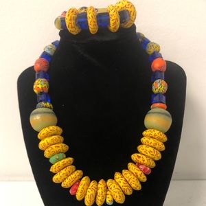 Necklaces with bracelets